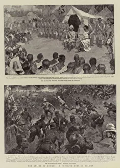 The Relief of Kumassi, with Major Morris's Column (litho) The Relief of Kumassi, with Major Morris's Column (litho)