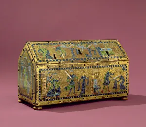 The Reliquary of St. Valerie, Limoges, c.1170 (copper and enamel) The Reliquary of St. Valerie, Limoges, c.1170 (copper and enamel)
