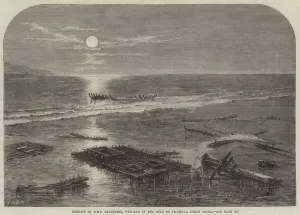 Remains of HMS Racehorse, wrecked in the Gulf of Pe-Che-Li, North China (engraving) Remains of HMS Racehorse, wrecked in the Gulf of Pe-Che-Li, North China (engraving)