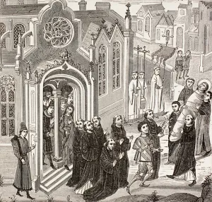 Removal of the body of Mary Magdalene to the Abbey of Vezelay, from Military Removal of the body of Mary Magdalene to the Abbey of Vezelay, from Military