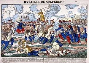 Representation of the Battle of Solferino, June 24, 1859 Representation of the Battle of Solferino, June 24, 1859