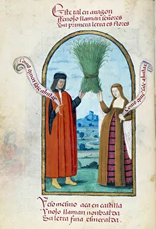 Representation of the Catholic kings Ferdinand II (1452-1516 Representation of the Catholic kings Ferdinand II (1452-1516