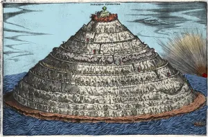 Representation of the Purgatory after the Divine Comedie of Dante Alighieri (1265-1321) Representation of the Purgatory after the Divine Comedie of Dante Alighieri (1265-1321)