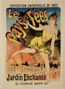Reproduction of a poster advertising Fairyland, The Enchanted Garden Reproduction of a poster advertising Fairyland, The Enchanted Garden