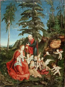 Rest on the Flight into Egypt, 1504 (oil on panel) Rest on the Flight into Egypt, 1504 (oil on panel)