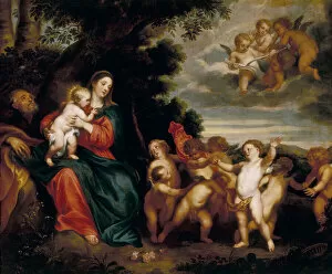 Rest during the flight into Egypt