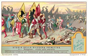 Image of Battle of Marignan, September 14, 1515, 19th century (oil