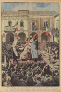 The return to the cheerful local traditions (Colour Litho) The return to the cheerful local traditions (Colour Litho)