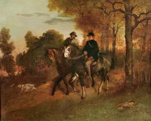 The Return from the Hunt, 1857 (oil on canvas) The Return from the Hunt, 1857 (oil on canvas)