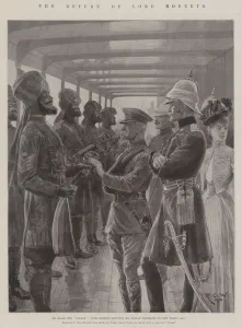 Troopships Gallery: The Return of Lord Roberts (litho)