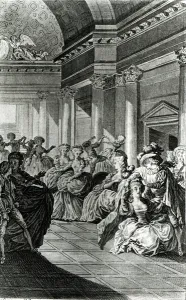 He will return you pure and chaste to your husband, scene from Act IV of He will return you pure and chaste to your husband, scene from Act IV of