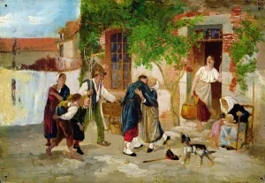 The Return of the Soldier, 1873 (oil on canvas) The Return of the Soldier, 1873 (oil on canvas)
