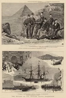 The Return of the Swedish Arctic Expedition (engraving)