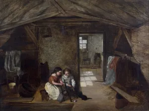 Rundown Gallery: Reverend John Wesleys Study, Orphan House, Newcastle, 1856 (oil on canvas)