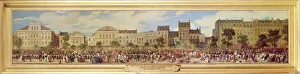Review of the National Guard, attack of Fieschi, 28th July 1835 (oil on canvas) Review of the National Guard, attack of Fieschi, 28th July 1835 (oil on canvas)