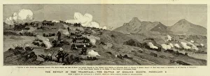 The Revolt in the Transvaal, the Battle of Schains Hoogte, 8 February (engraving) The Revolt in the Transvaal, the Battle of Schains Hoogte, 8 February (engraving)