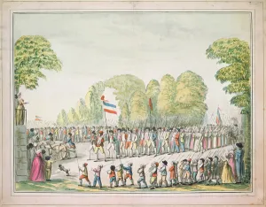 Revolutionary procession, c. 1789 (w/c on paper) Revolutionary procession, c. 1789 (w/c on paper)