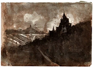 Rhine valley, ca 1850
