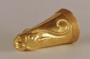 Rhyton shaped as a gazelle's head, from Hamadan, Iran, c Rhyton shaped as a gazelle's head, from Hamadan, Iran, c