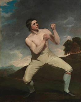 Secolo Xviii Gallery: Richard Humphreys the Boxer, c.1788 (oil on canvas)