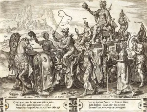 Riches, plate 2 from The Vicissitude of Human Things, 1564 (engraving) Riches, plate 2 from The Vicissitude of Human Things, 1564 (engraving)