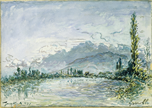 The River Isere at Grenoble, 1877 (w/c on paper) The River Isere at Grenoble, 1877 (w/c on paper)