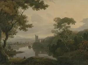 River Landscape, 1773 (oil on canvas) River Landscape, 1773 (oil on canvas)
