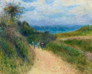 The Road to Berneval, c.1880 (oil on canvas)