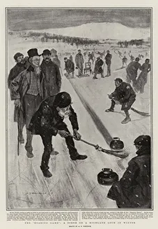 The 'Roaring Game', a Scene on a Highland Loch in Winter (litho) The 'Roaring Game', a Scene on a Highland Loch in Winter (litho)
