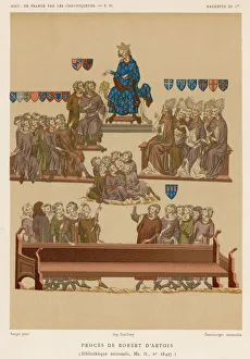 Middle Gallery: Robert d Artois (chromolitho)