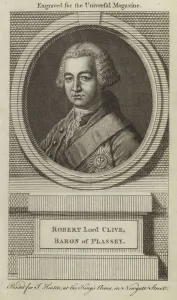 Robert Lord Clive, Baron of Plassey (engraving) Robert Lord Clive, Baron of Plassey (engraving)