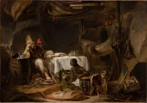 Bored Gallery: Robinson Crusoe and Man Friday (oil on canvas)