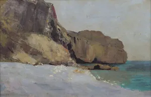 The Rocks at Vallieres, near Royan (oil on canvas) The Rocks at Vallieres, near Royan (oil on canvas)