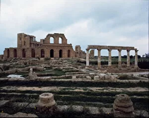 Archaeological Site of Sabratha Collection: Roman theater and peristyle house, 2nd-3rd century