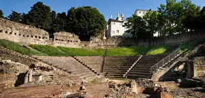 The Roman Theatre, Trieste, Italy (photo)