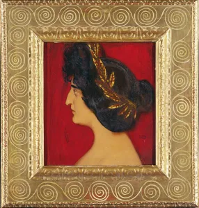 Roman Woman (oil on board) Roman Woman (oil on board)