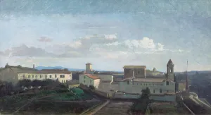 Rome, The Church of Trinita dei Monti (oil on canvas) Rome, The Church of Trinita dei Monti (oil on canvas)