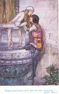 Romeo took leave of his dear wife with a heavy heart (Romeo and Juliet) Romeo took leave of his dear wife with a heavy heart (Romeo and Juliet)