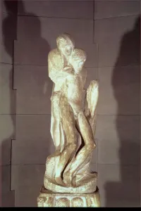 Rondanini Pieta, 1564 (marble) (see also 55601) Rondanini Pieta, 1564 (marble) (see also 55601)