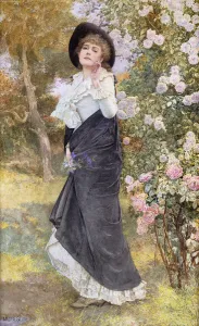 Rose Blossom Time, 1891 (pencil, watercolour and bodycolour) Rose Blossom Time, 1891 (pencil, watercolour and bodycolour)