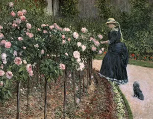 Roses in the Garden at Petit Gennevilliers, 1886 (oil on canvas) Roses in the Garden at Petit Gennevilliers, 1886 (oil on canvas)