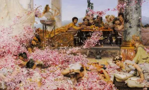 The Roses of Heliogabalus, 1888 (oil on canvas) The Roses of Heliogabalus, 1888 (oil on canvas)
