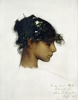 Rosina Ferrara - The Capri Girl, 1878 (oil on board)