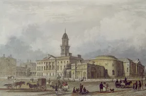 The Rotunda Hospital, Dublin (colour lithograph) The Rotunda Hospital, Dublin (colour lithograph)