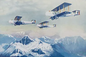 The Royal Air Force to the rescue in Afghanistan (colour litho) The Royal Air Force to the rescue in Afghanistan (colour litho)