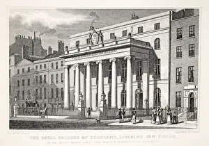 The Royal College of Surgeons, Lincoln's Inn Fields The Royal College of Surgeons, Lincoln's Inn Fields