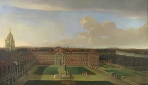 The Royal Hospital, Chelsea, 1717 (oil on canvas) The Royal Hospital, Chelsea, 1717 (oil on canvas)