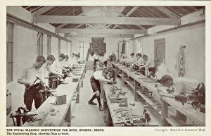 The Royal Masonic Institution for Boys, Bushey, Herts (b / w photo)
