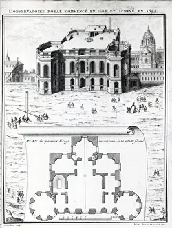 The Royal Observatory in Paris, 1741 (engraving) The Royal Observatory in Paris, 1741 (engraving)