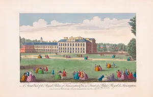 Royal Palace of Kensington in the 18th century Royal Palace of Kensington in the 18th century